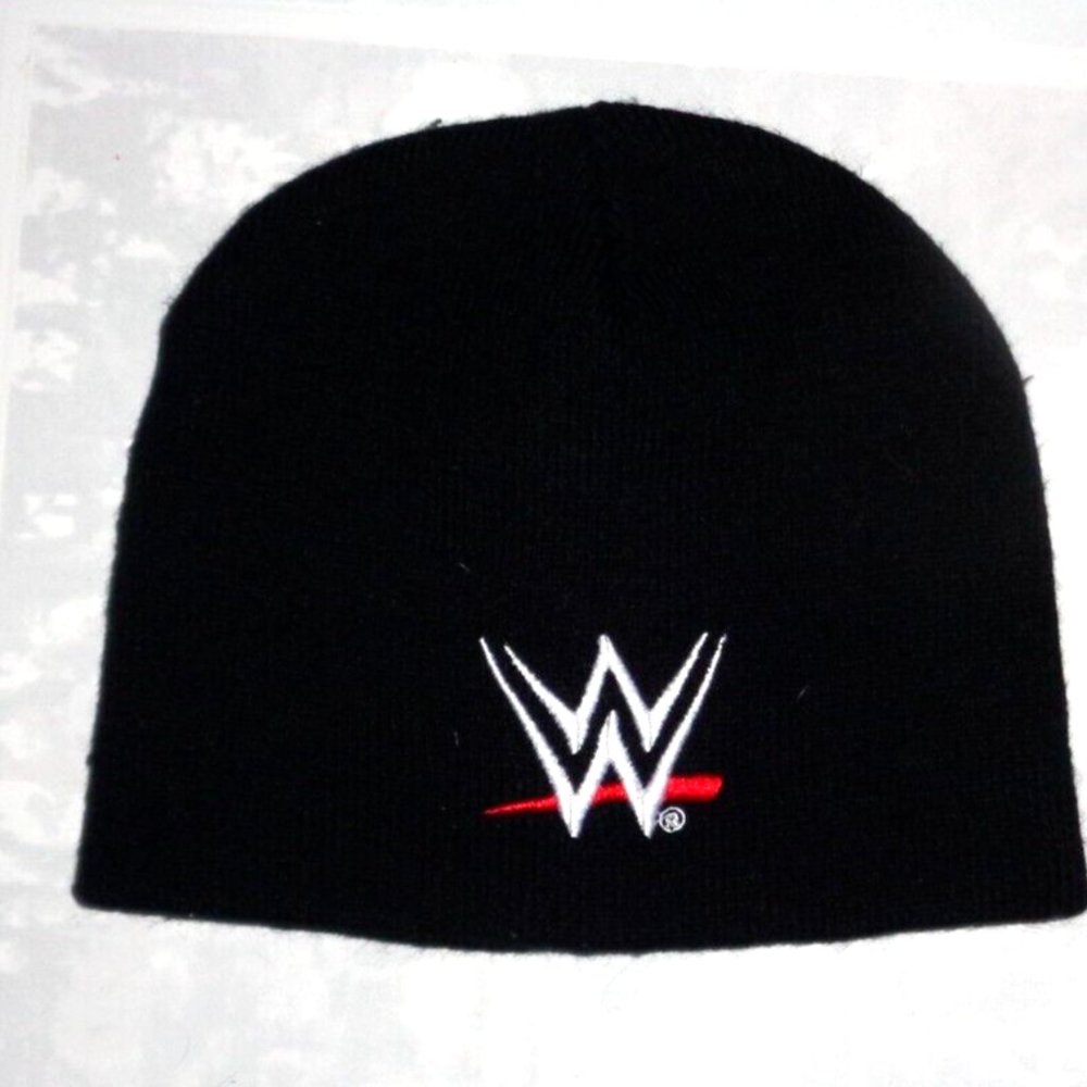 WWE Wrestling Beanie Skull Cap Hat one size
